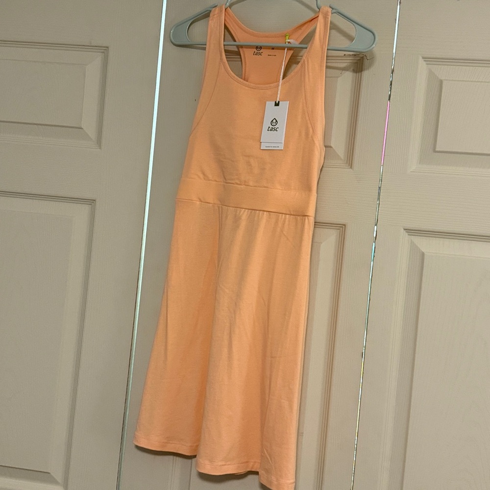 E&C Peach Sleeveless Dress